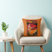 アメリカの三日月形のヴィンテージPosterEurope クッション (椅子)