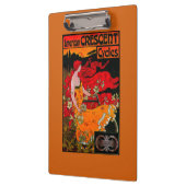 アメリカの三日月形のヴィンテージPosterEurope クリップボード (左)