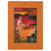 アメリカの三日月形のヴィンテージPosterEurope クリップボード (裏面)