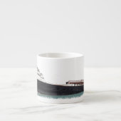 アメリカの不屈のブラックエスプレッソマグ エスプレッソカップ (正面)