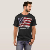 アメリカの世界の統治旅行 Tシャツ (正面フル)