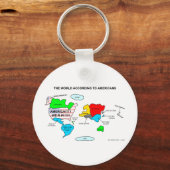 アメリカの世界 キーホルダー (正面)