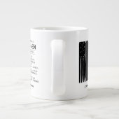 アメリカの予兆 ジャンボコーヒーマグカップ (裏面)