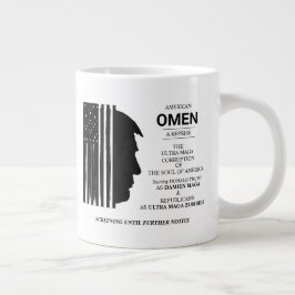 アメリカの予兆 ジャンボコーヒーマグカップ