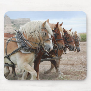 アメリカの仕事の馬 マウスパッド