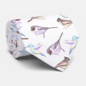 アメリカの低木、ハチドリ、房状の有名植物 ネクタイ (ロール)