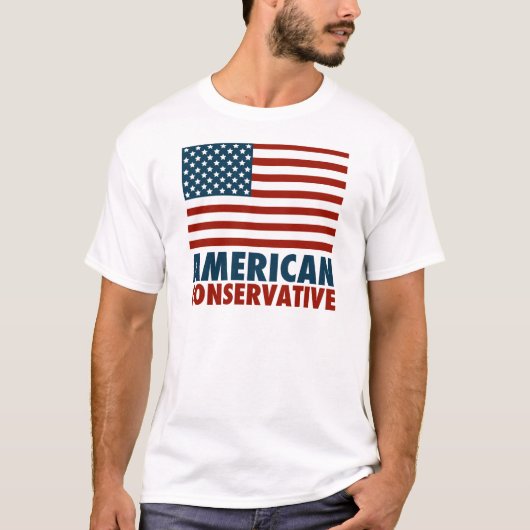 アメリカの保守主義者 Tシャツ (正面)