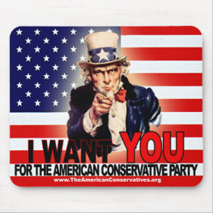 アメリカの保守党のマウスパッド マウスパッド