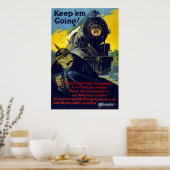 アメリカの保鉄道は1917年に始まる ポスター (キッチン)