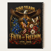 アメリカの信仰と自由250年 プランナー手帳 (裏面)