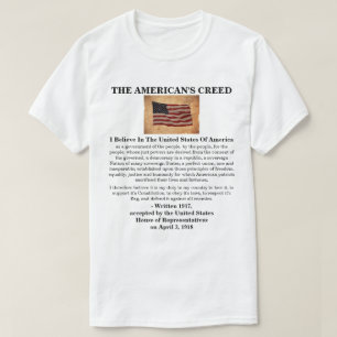 アメリカの信条 Tシャツ