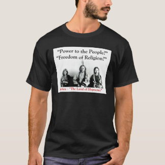 アメリカの偽善ワイシャツ Tシャツ