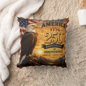 アメリカの優れた歴史と独立250周年 クッション (ブランケット)