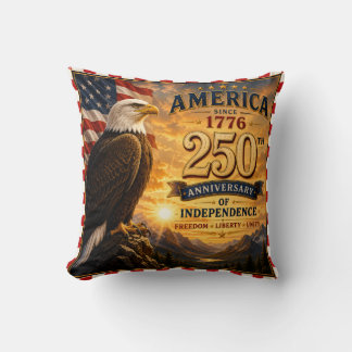 アメリカの優れた歴史と独立250周年 クッション