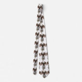 アメリカの先住民インディアンドリームキャッチャー ネクタイ (裏面)