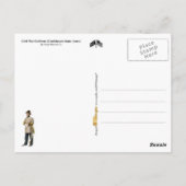 アメリカの内戦の制服 ポストカード (裏面)