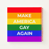 アメリカの再ゲイ ノートブック (裏面)