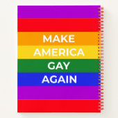 アメリカの再ゲイ ノートブック (裏面)