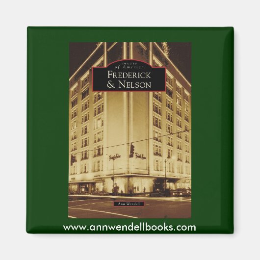 アメリカの写真：フレデリック&ネルソン マグネット (正面)