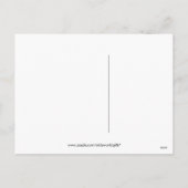 アメリカの冬の生活クリスマスシーン シーズンポストカード (裏面)