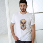 アメリカの刺青プリントTシャツ Tシャツ