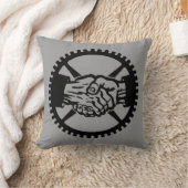 アメリカの労働党 クッション (ブランケット)