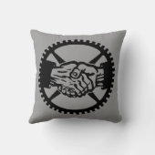 アメリカの労働党 クッション (裏面)