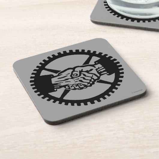 アメリカの労働党 コースター (左側)