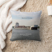 アメリカの勇気の角枕 クッション (ブランケット)