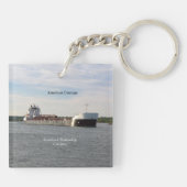 アメリカの勇気キーチェーン キーホルダー (裏面)