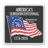 アメリカの半世紀記念 1776-2026 USA 250 シール (正面)