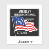 アメリカの半世紀記念 1776-2026 USA 250 シール (シート)
