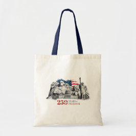 アメリカの半世紀記念 250年の自由 トートバッグ