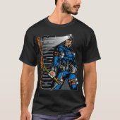アメリカの原点の英雄、炭鉱夫 Tシャツ (正面)