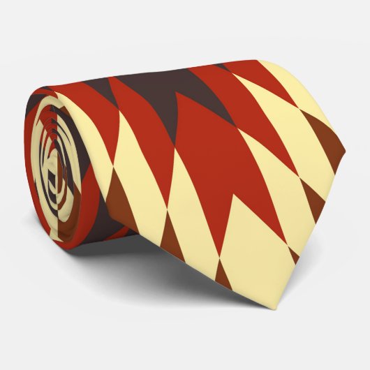 アメリカの原産の伝統的な民族衣装のモチーフ ネクタイ (ロール)