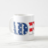 アメリカの名人 コーヒーマグカップ (正面左)