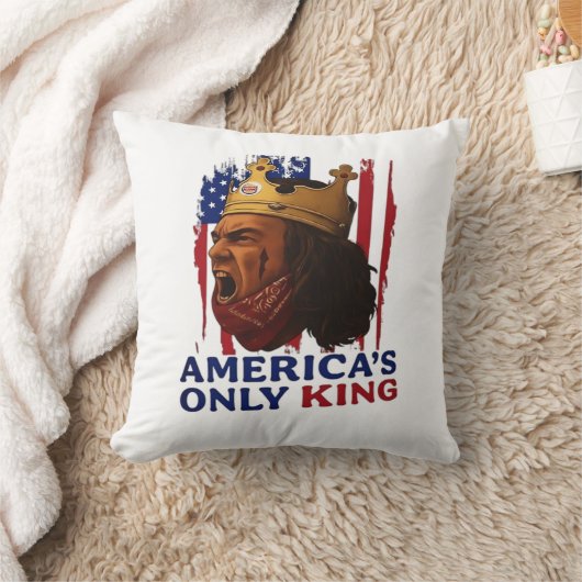 アメリカの唯一の王 クッション (ブランケット)