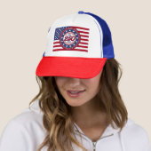 アメリカの国旗と共に神は我がアメリカに祝福を 我が家 甘美なる我が家 キャップ (インサイチュ)