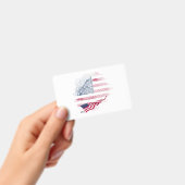 アメリカの国旗 バッジ (手持ち)