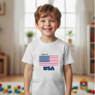 アメリカの国旗 ベビーTシャツ