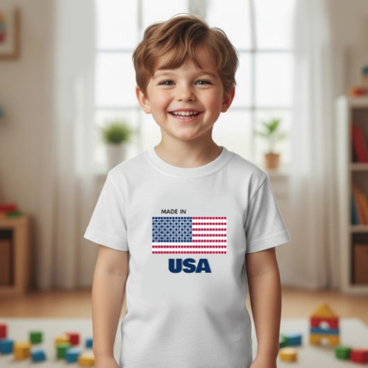 アメリカの国旗 ベビーTシャツ