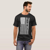 アメリカの国旗 Let's Go Brandon Tシャツ (正面フル)