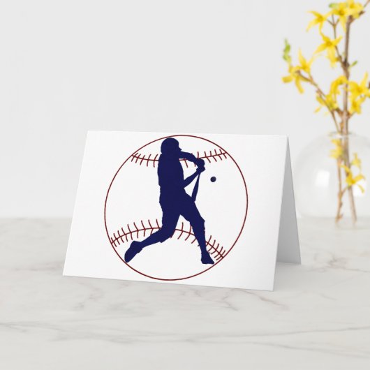 アメリカの国民的娯楽 カード (黄色い花)