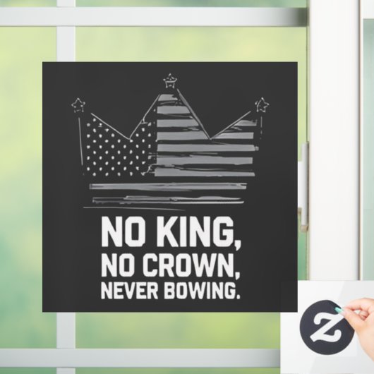 アメリカの国王救が反対するアンチ ウィンドウサイン (ホーム)