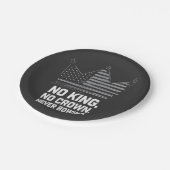 アメリカの国王救が反対するアンチ ペーパープレート (アングル)