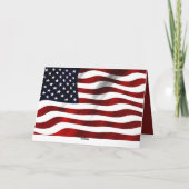 アメリカの国鳥と国旗 アメリカの市民権 カード (裏面)