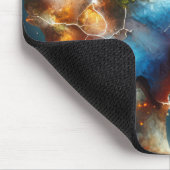 アメリカの地図に包帯をする マウスパッド (コーナー)