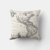 アメリカの地図1669枕 クッション (裏面)