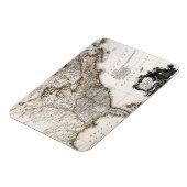 アメリカの地図， 1809 マグネット (左側)