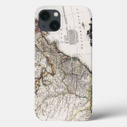 アメリカの地図, 1809 Case-Mate iPhoneケース (裏面)
